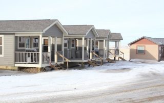 Modular units in snow